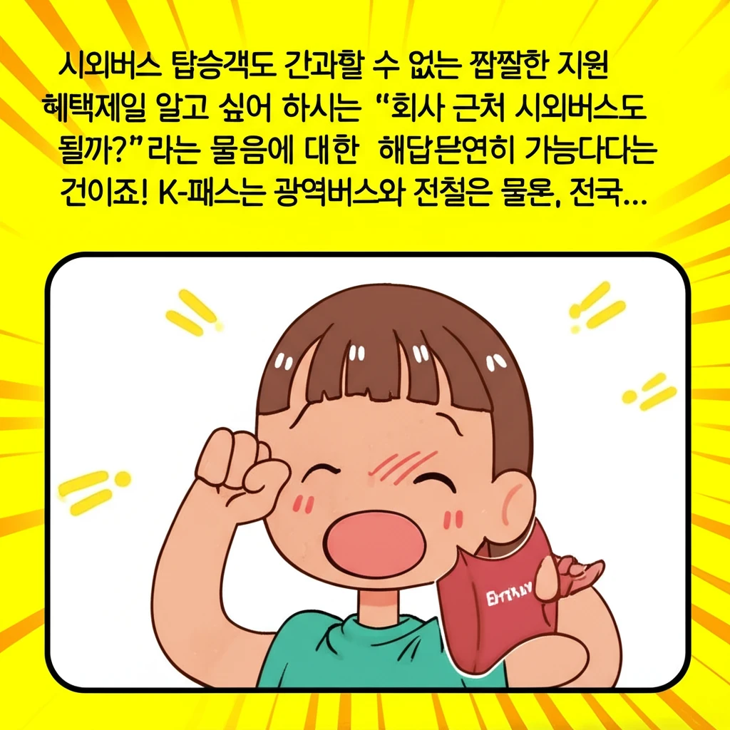 교통비 절약 필수품 K패스 카드 발급..