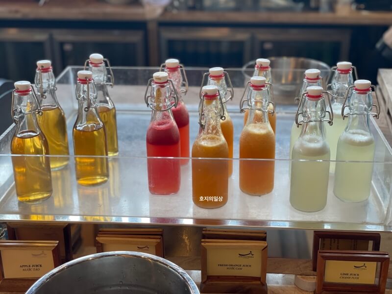 나트랑 아나만다라 깜란 올인클루 조식 - 변경 주스