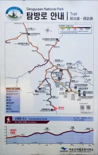 덕유산 등산코스와 등산지도 가이드_7