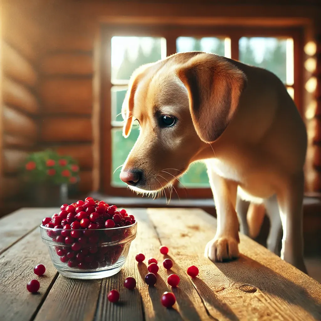 강아지에게 크랜베리 먹이기: 영양과 주의사항