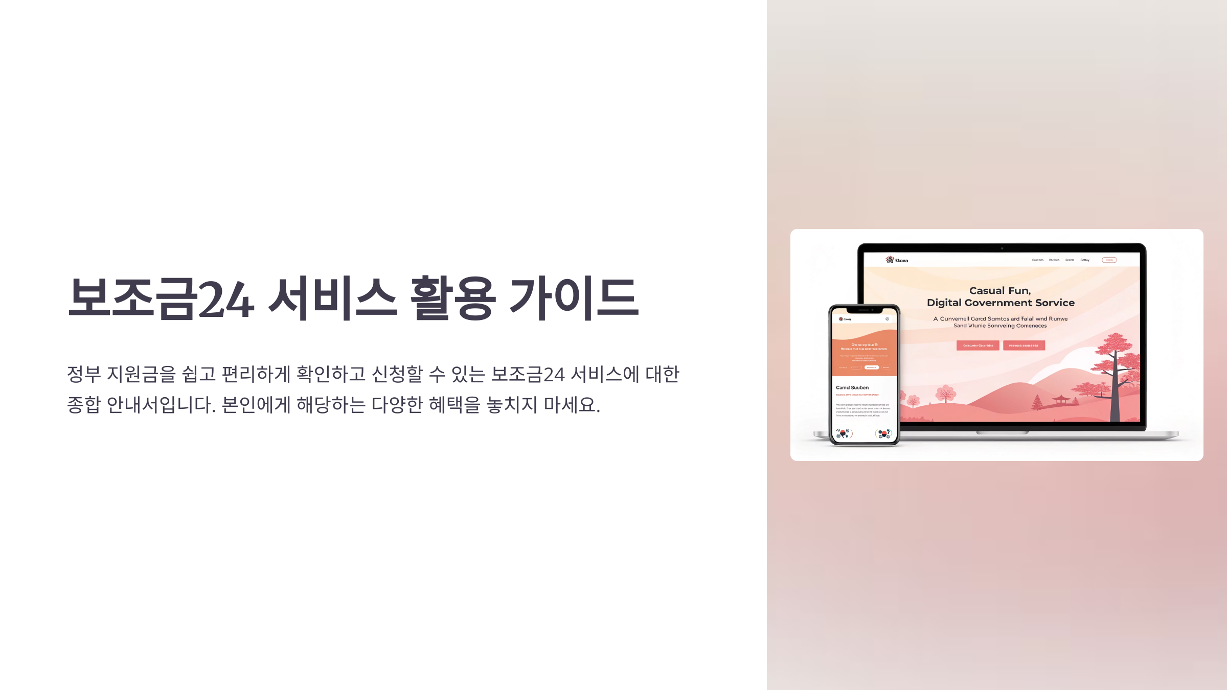 보조금24'