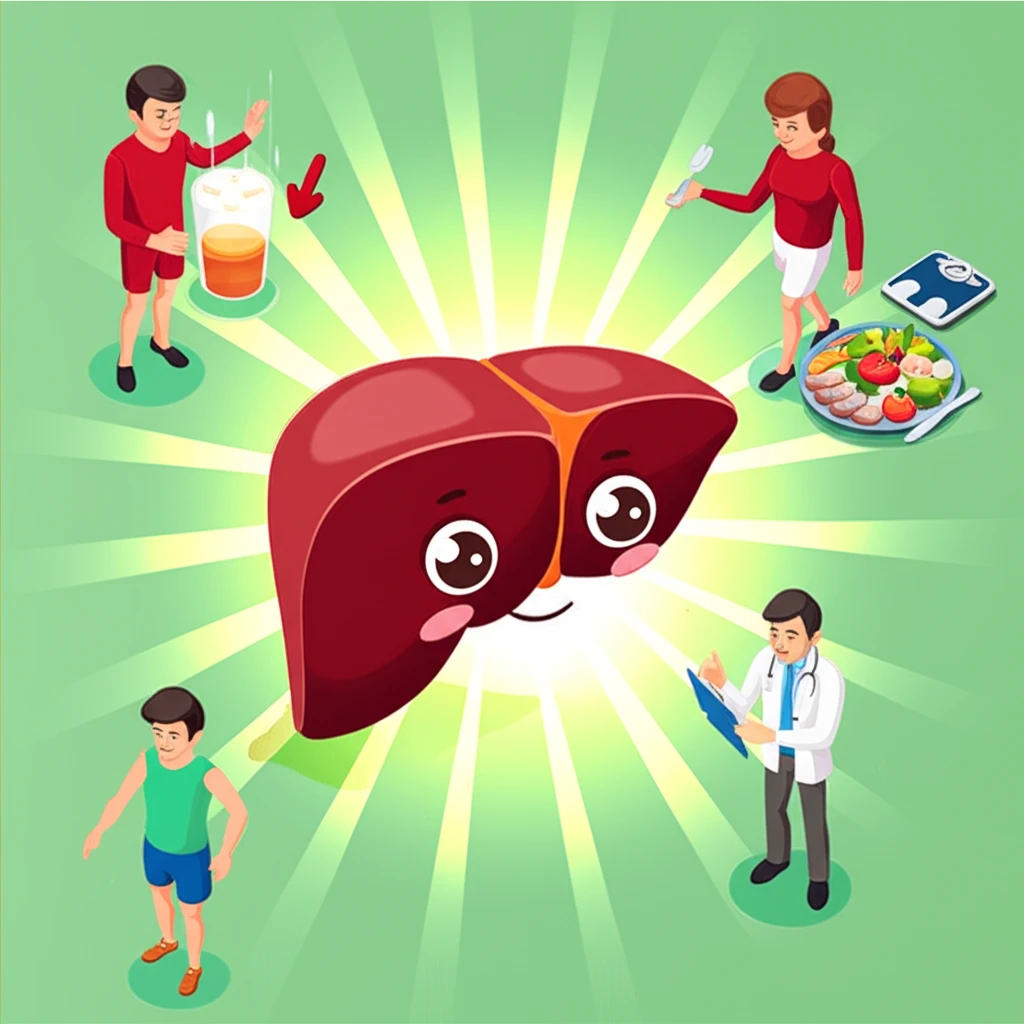 간 건강 회복을 위한 4가지 생활 습..