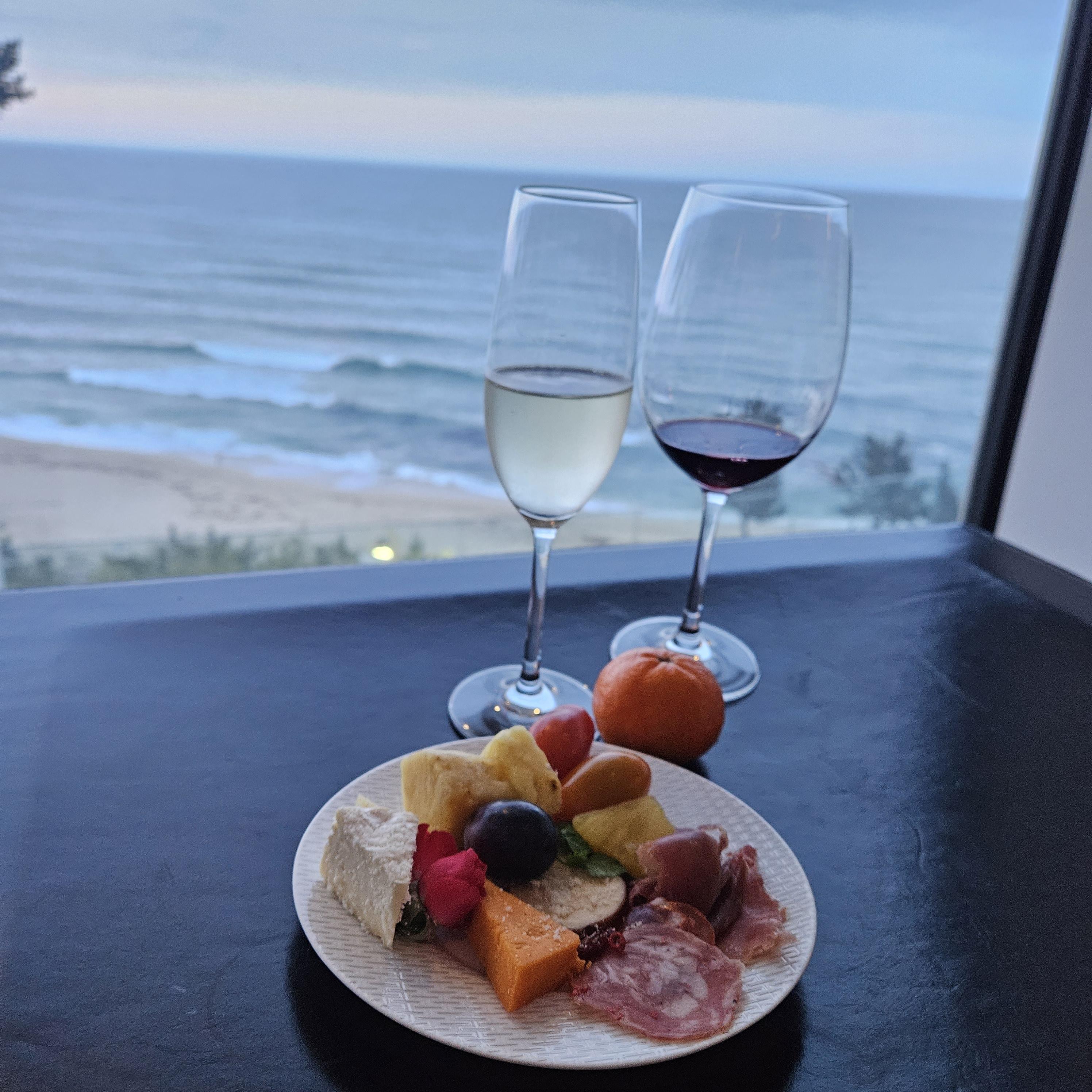 씨마크 라운지 음식