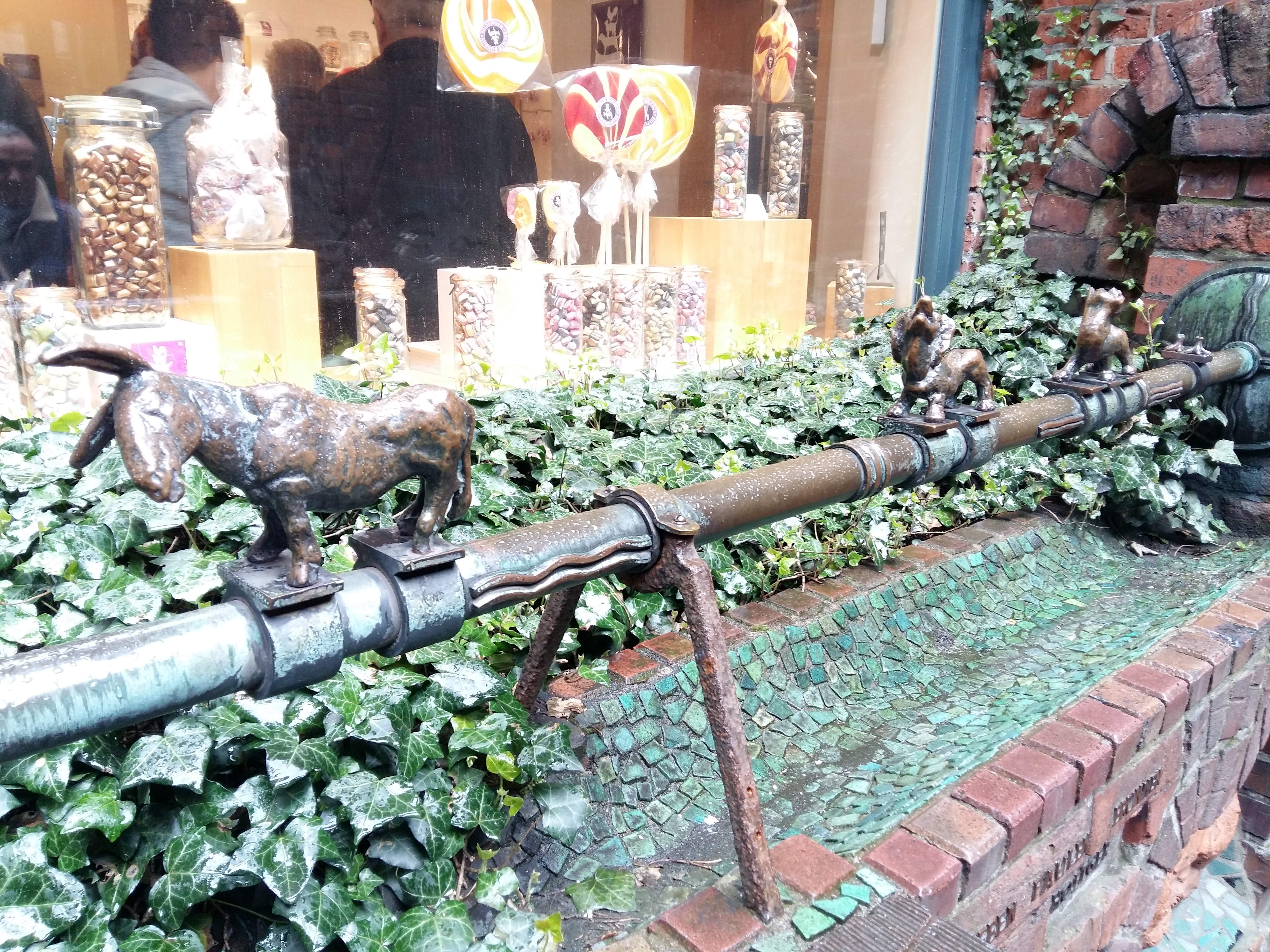 독일 브레멘 음악대 동상