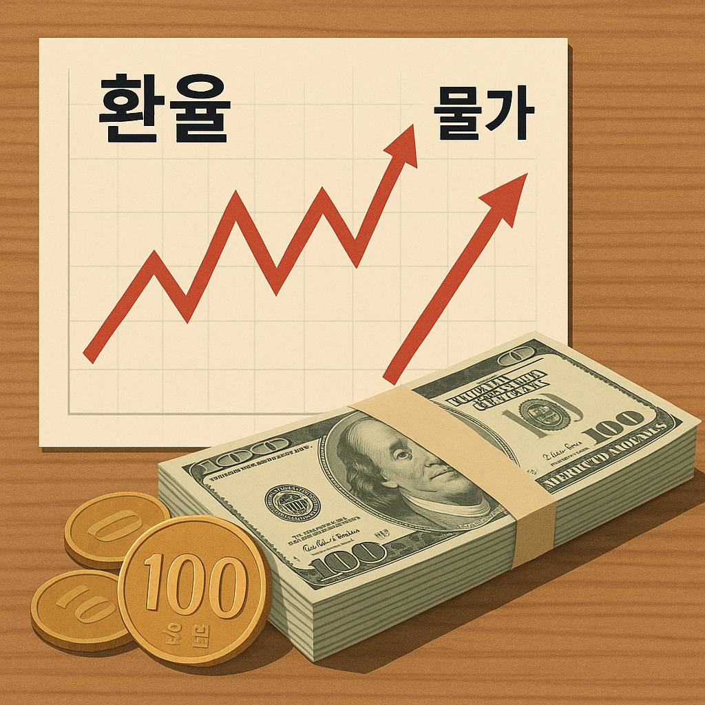 환율 변동과 물가 상승의 상관관계 이해하기