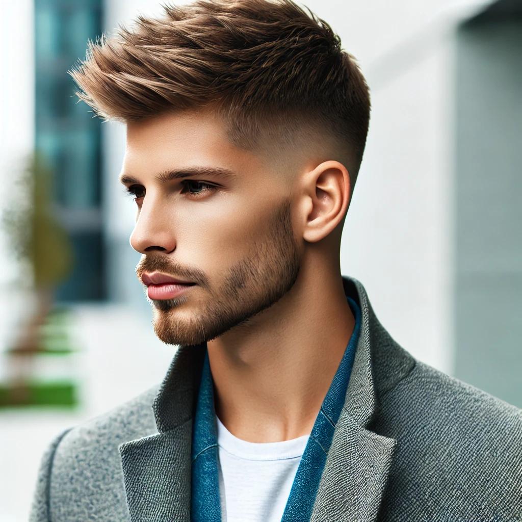 짧은 남자 머리스타일
