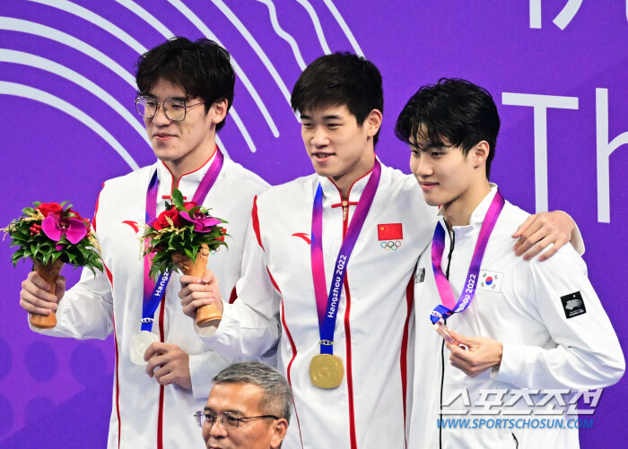 50m 남자 자유형 결승 금메달 지유찬