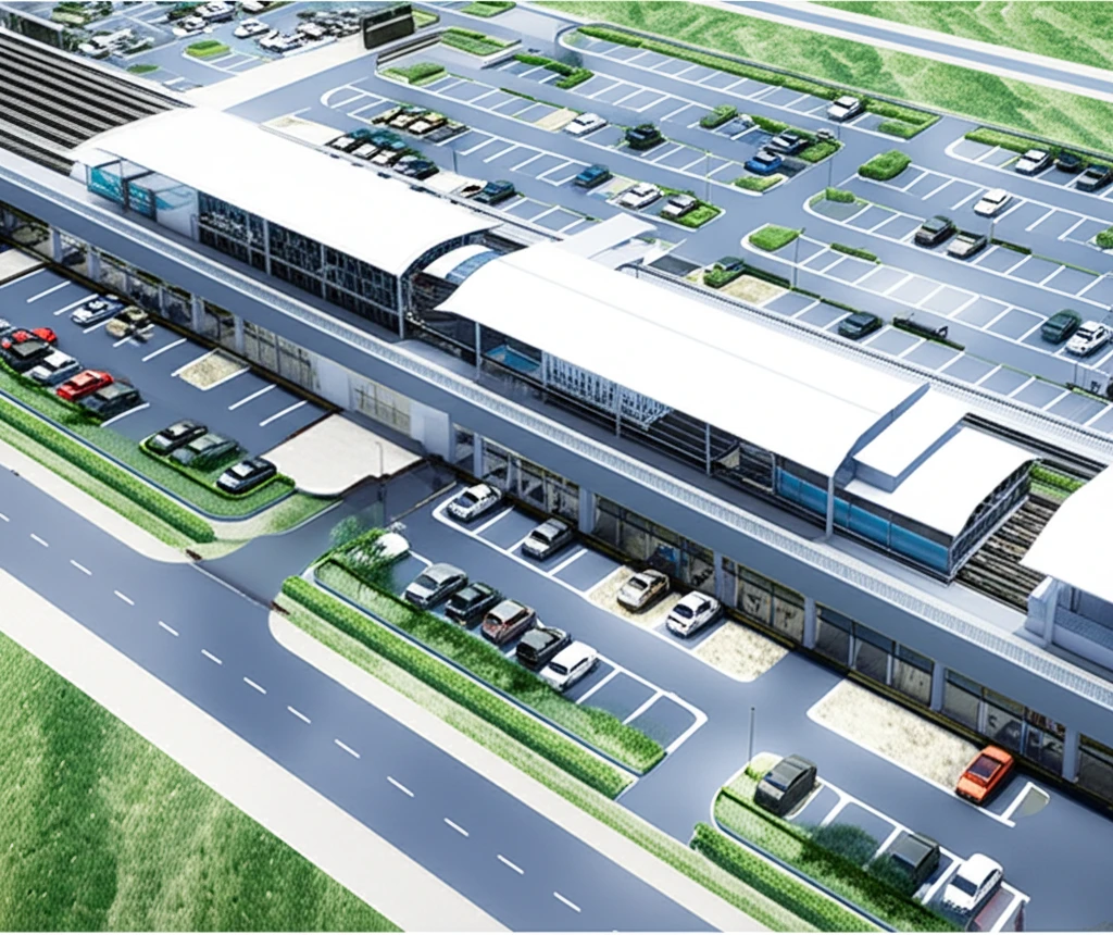 진위역 공영주차장 위치와 카드 전용 ..