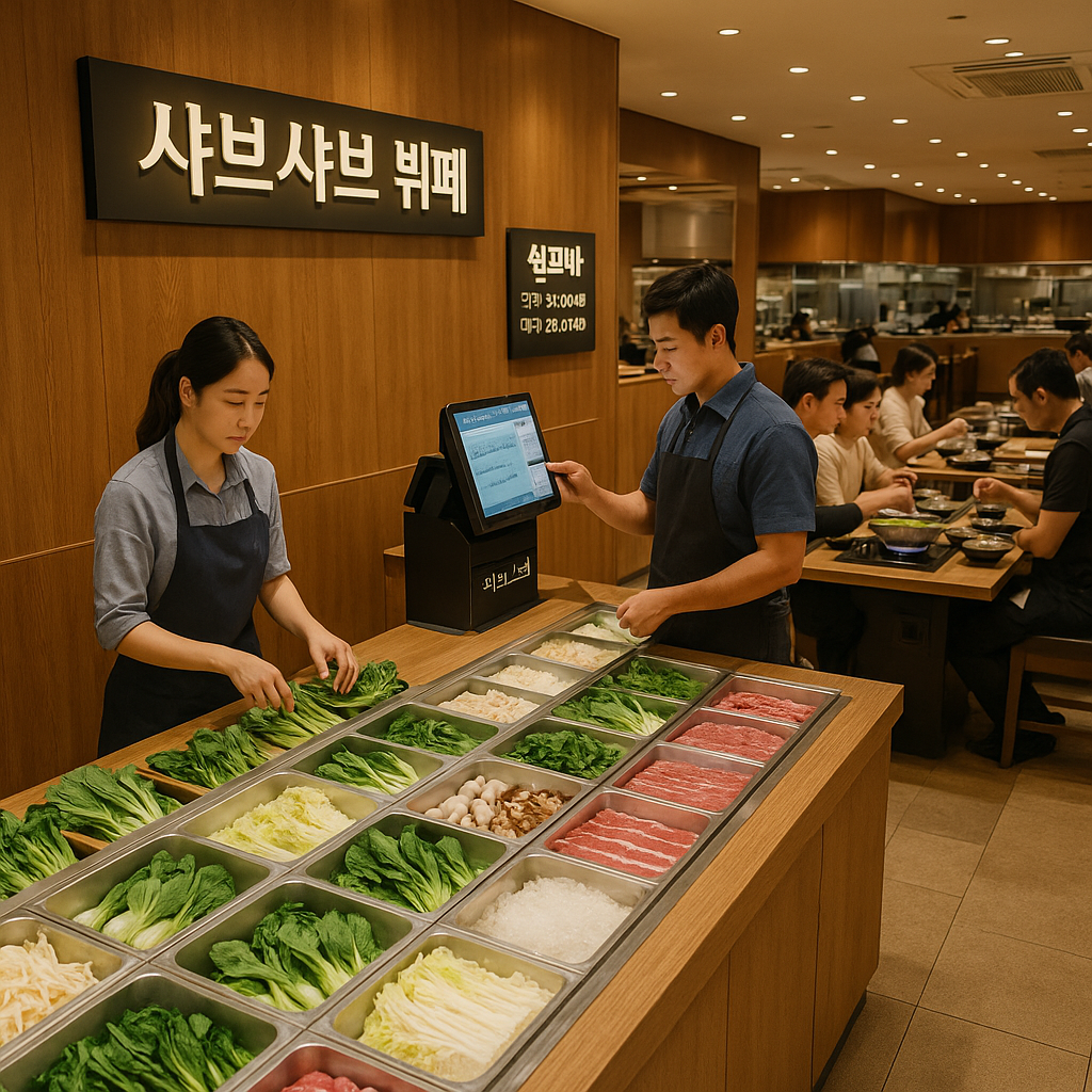 샤브샤브 뷔페 창업비용 분석