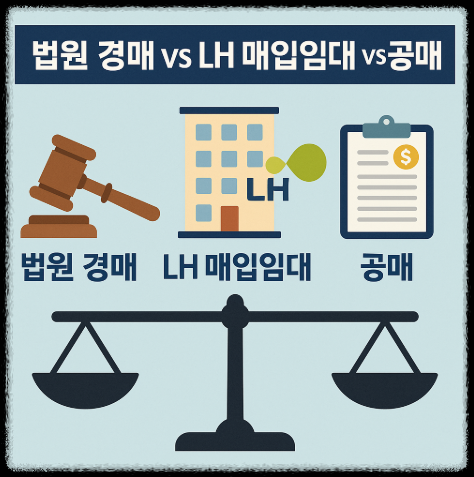 법원 경매, 매입 임대, 공매 관련 이미지