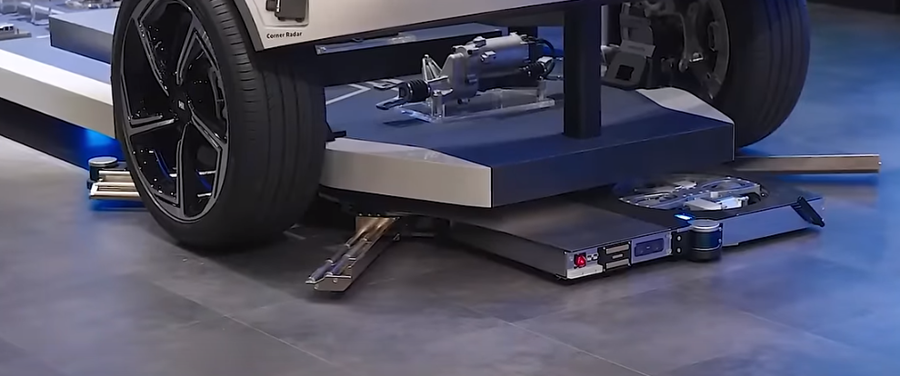 무인 주차 로봇