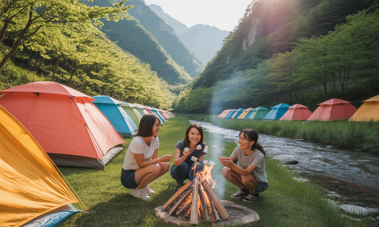 국내 계곡 캠핑 명소
