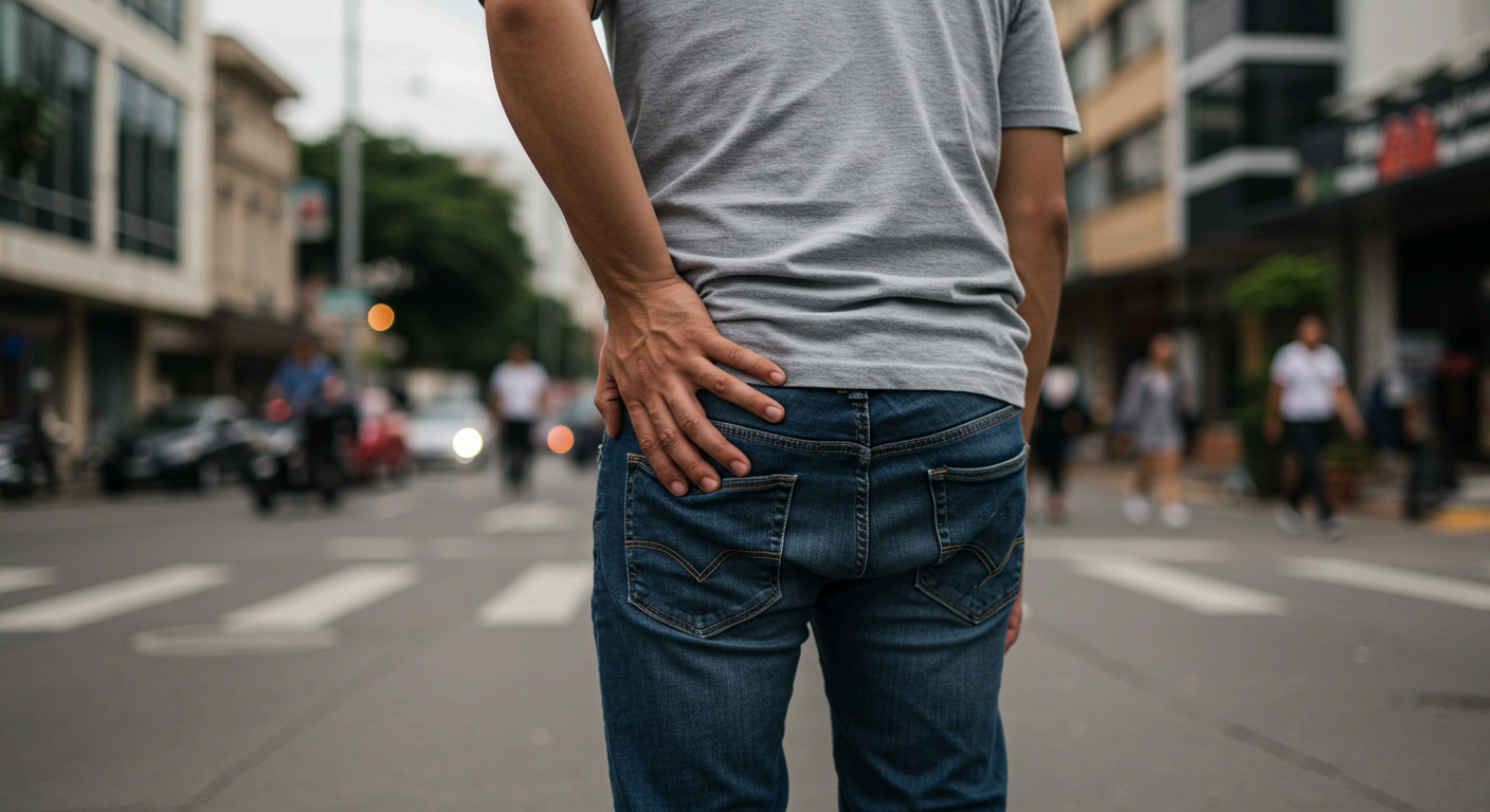 걸을 때 사타구니가 당기거나 찌릿한 통증이 느껴집니다.