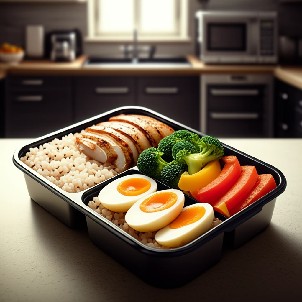 바쁜 직장인을 위한 건강 도시락: 초..