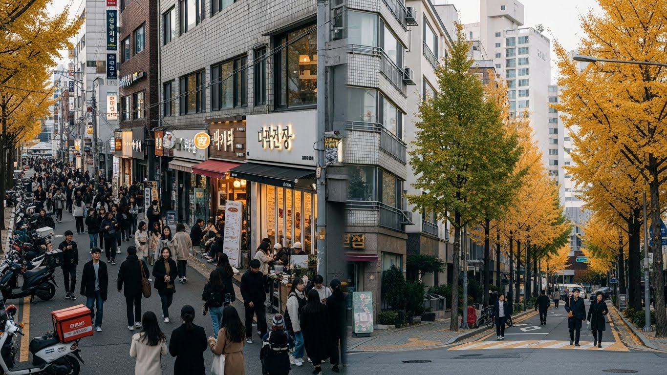 성신여대 젊음의 거리