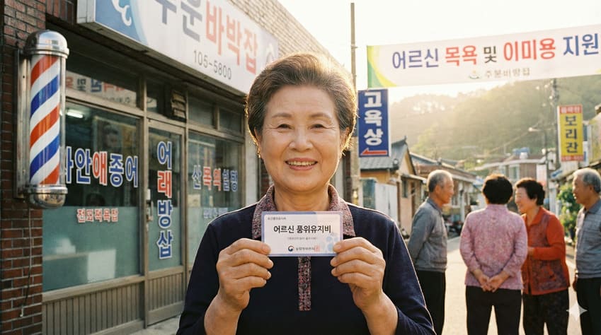 어르신 품위유지비' 받는 곳 리스트