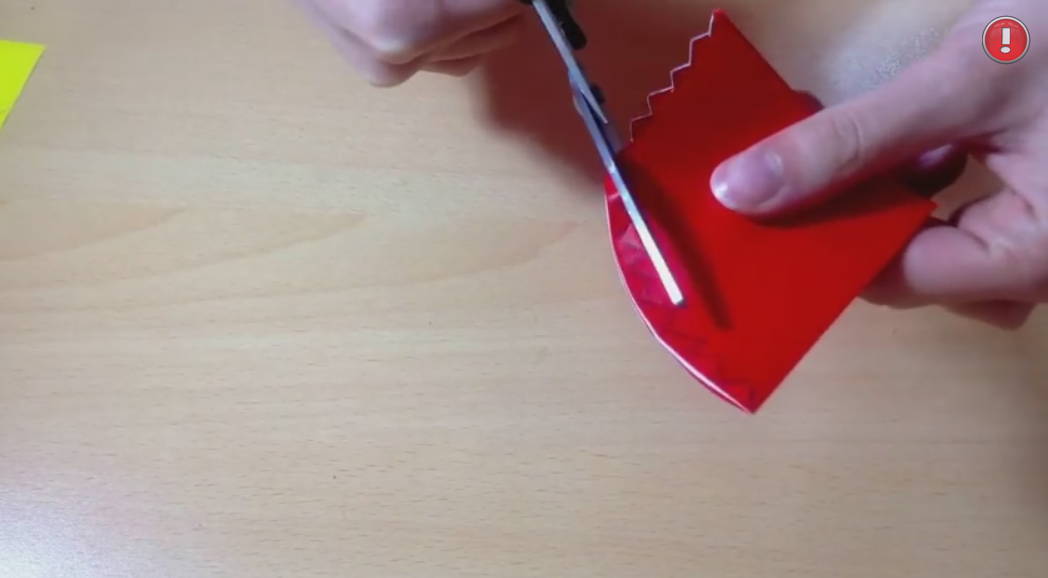 카네이션 꽃 접는 과정 사진