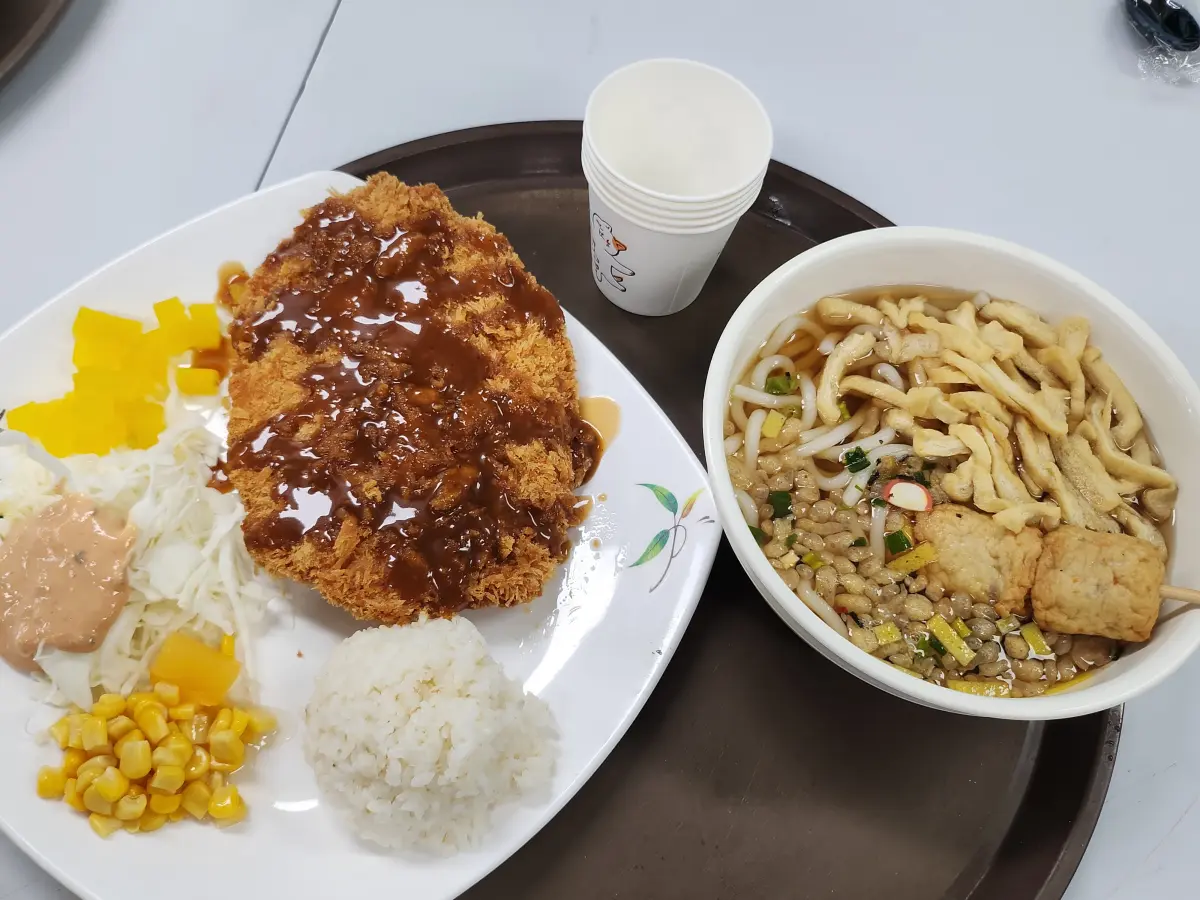 고성-공룡-엑스포-신전-떡볶이-우동-돈까스