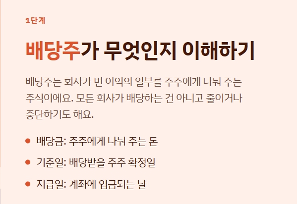 배당주란?