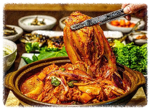 바다속고등어쌈밥