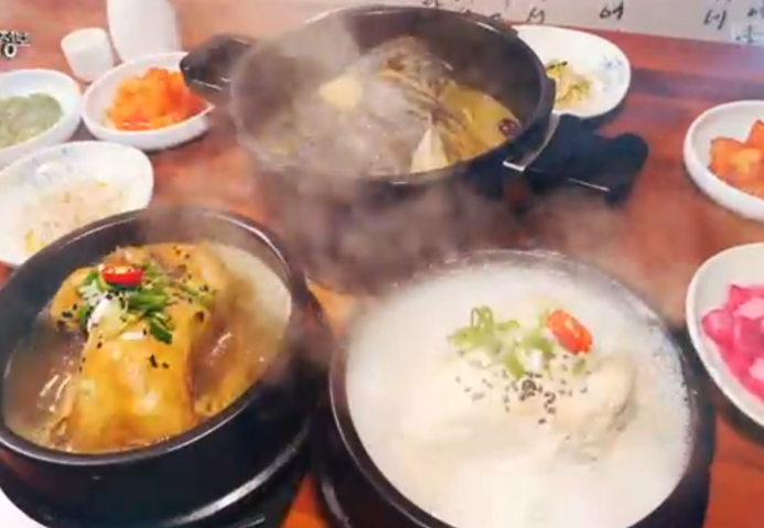 대가삼계탕 대표메뉴
