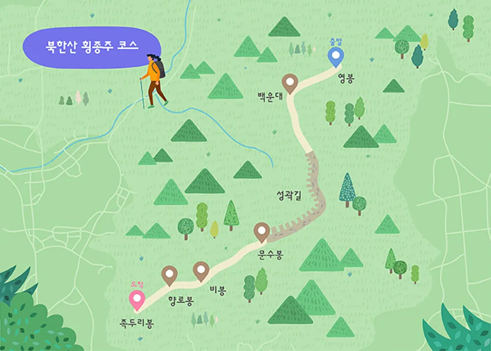 북한산 등산코스 및 등산지도 안내_8