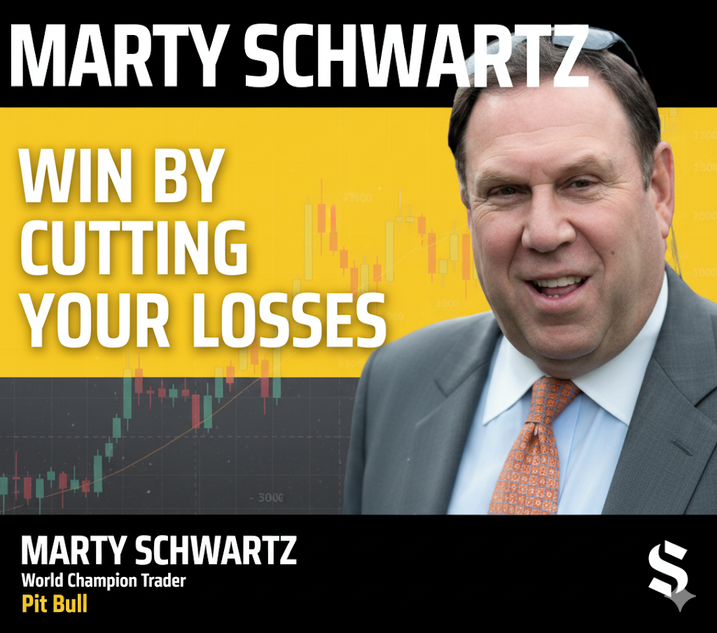 슈워츠는 &quot;성공한 트레이더와 실패한 트레이더의 차이는 손실을 관리하는 능력에 달려 있다&quot;고 했습니다.