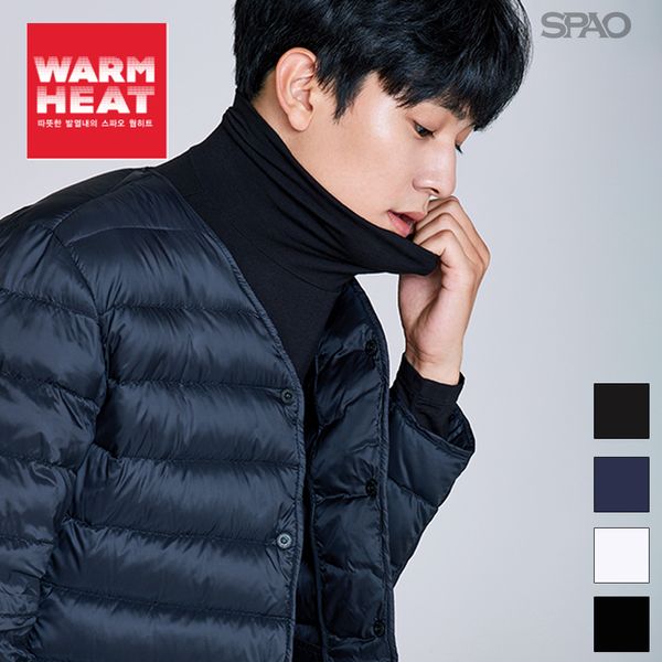 스파오 스파오 남성 터틀넥 웜히트 SPXV849U02