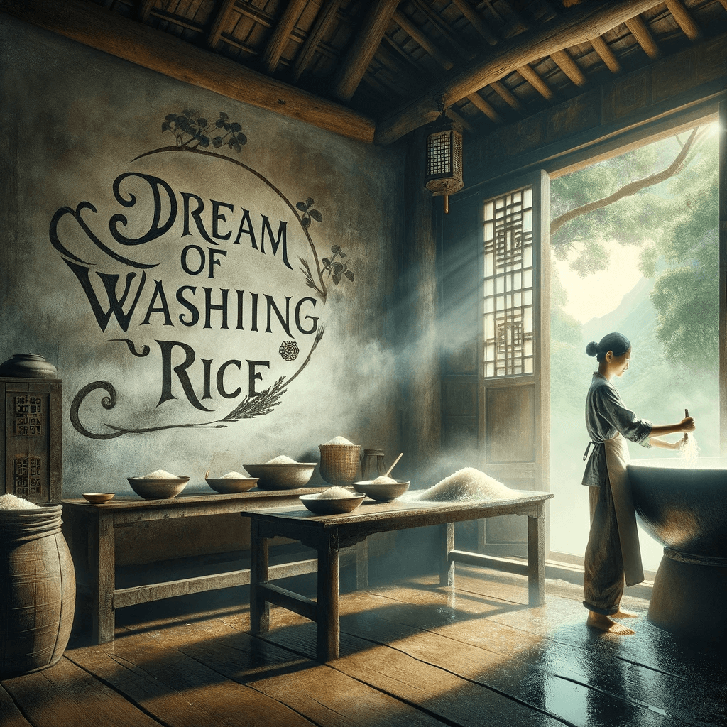 쌀 씻는 꿈 해몽 해석