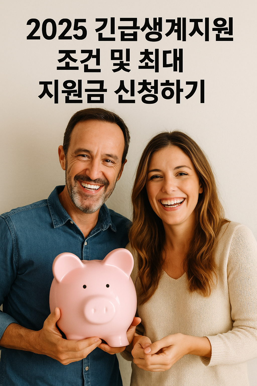 2025 긴급생계지원 조건 및 최대 지원금 신청하기