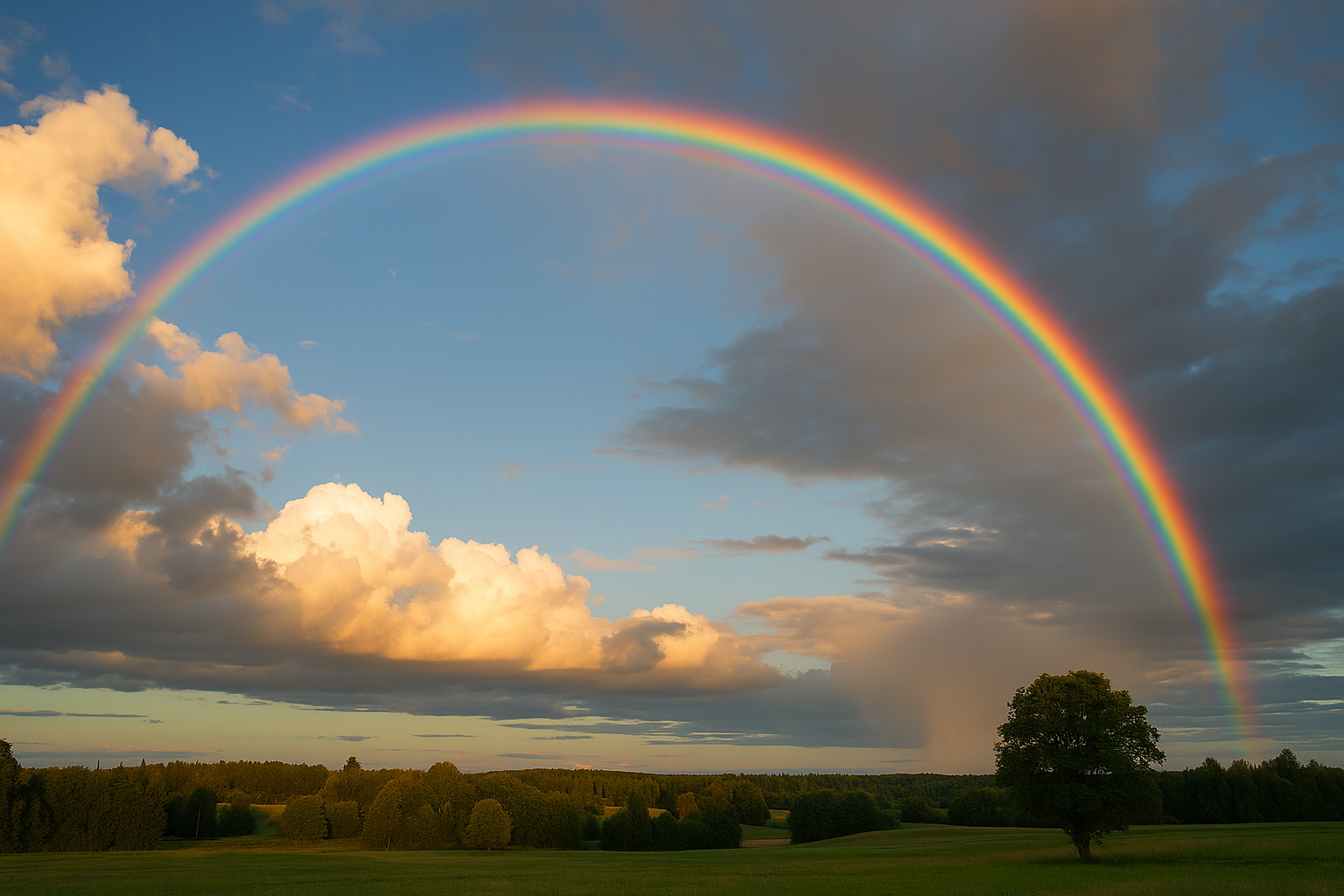 무지개 꿈 해몽: 희망과 기적의 상징, 당신의 무의식이 전하는 메시지