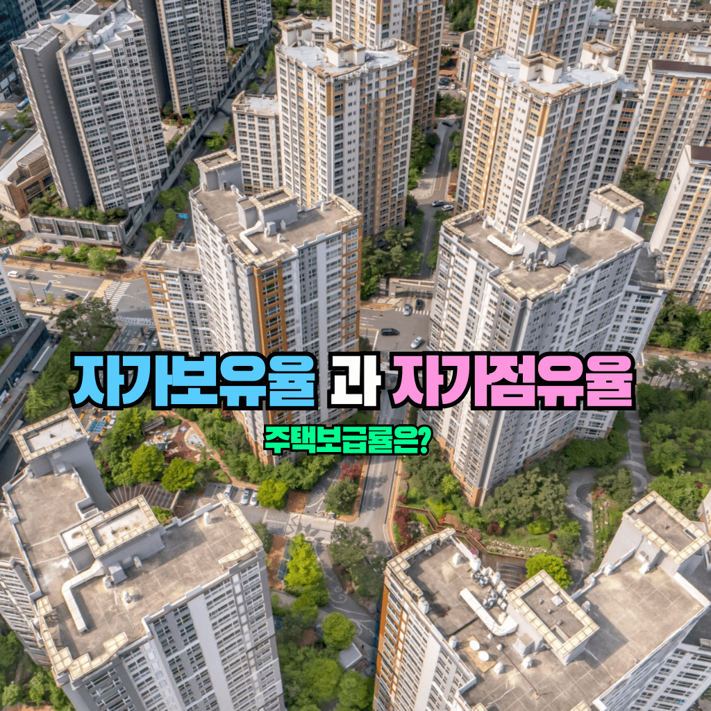 자가보유율과 자가점유율