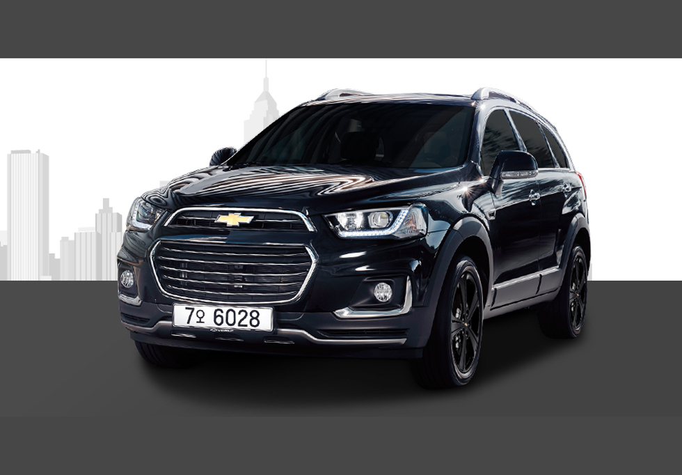 2018년식 쉐보레 캡티바 전면 사진