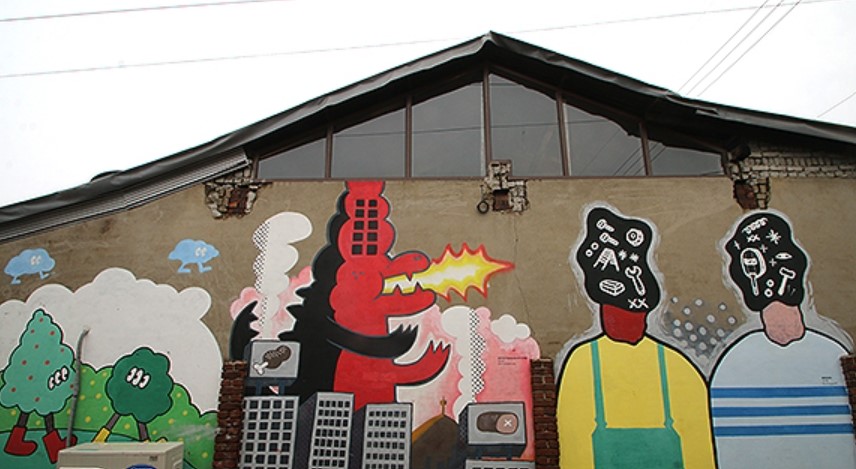 핫플로 꼽히는 문래동, 예술창작촌