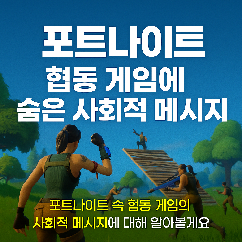“총싸움 게임이 왜 사회 철학을 말할까? 포트나이트의 진실”