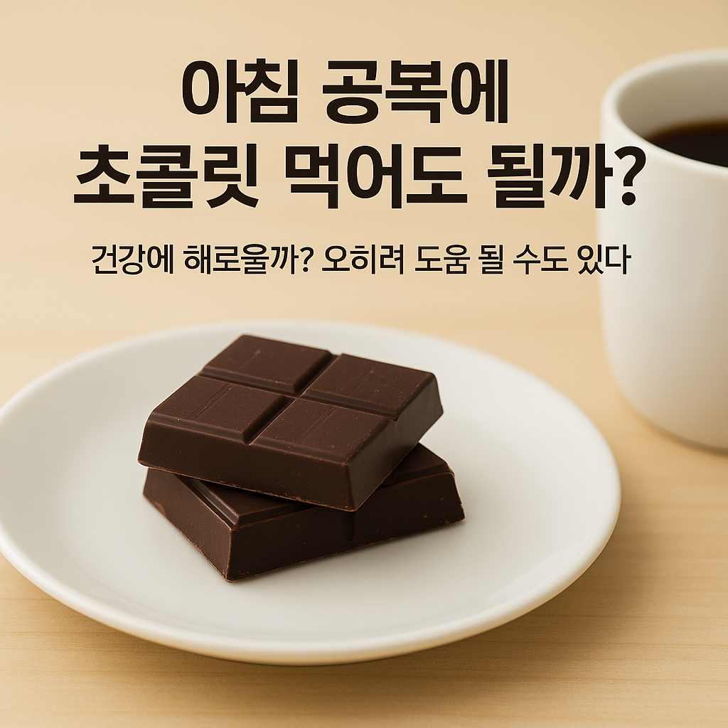 아침 초콜릿