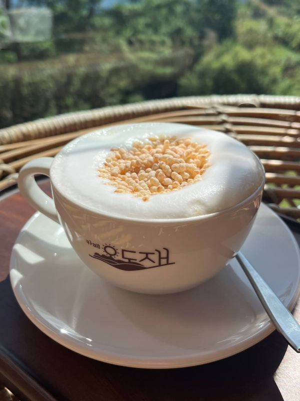 카페오도재 뷰맛집 라뗴