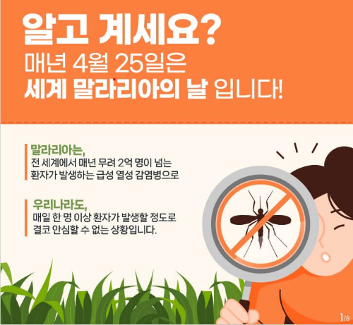 말라리아 증상 예방접종 예방약 치료제 총정리