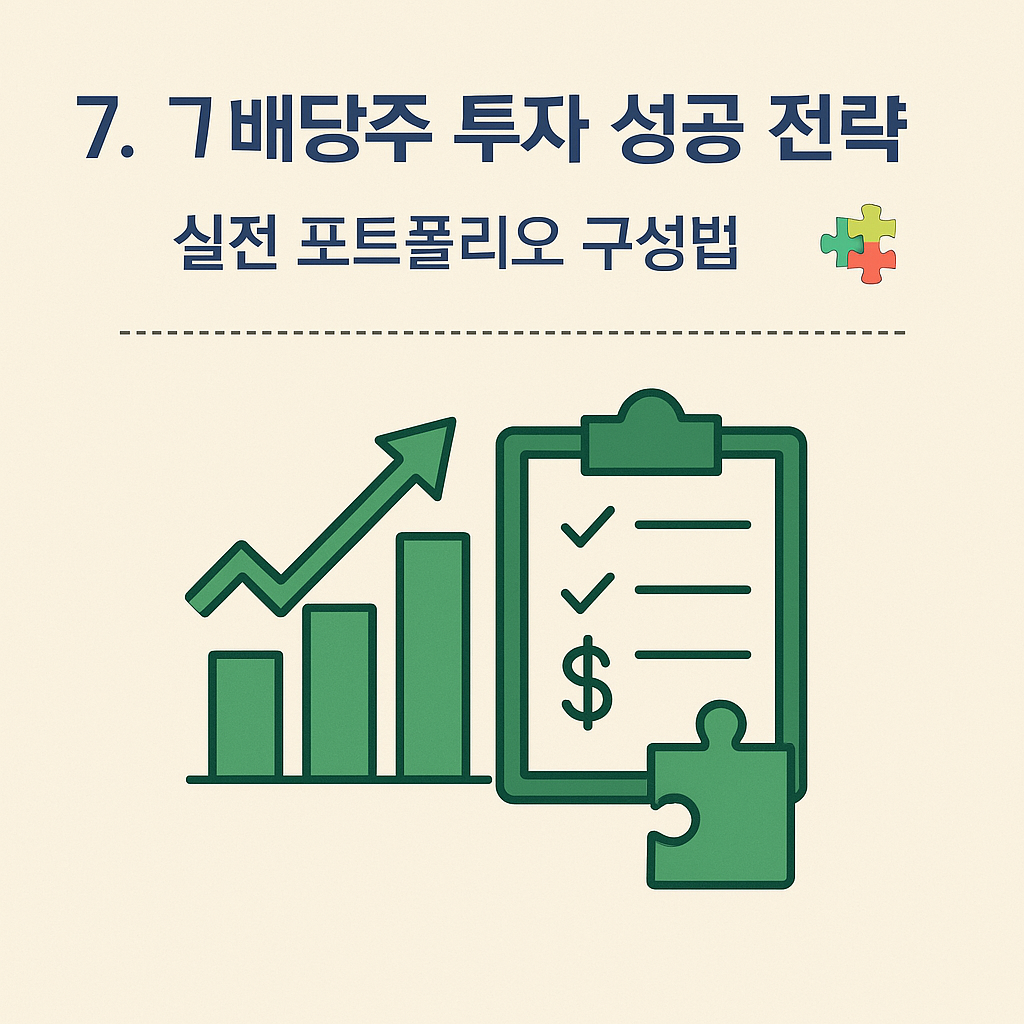 📌 7. 배당주 투자 성공 전략 – 실전 포트폴리오 구성법 🧩 - 타이틀이미지