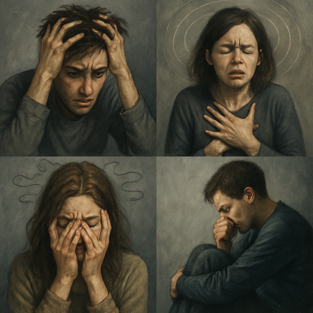 공황장애의 모습