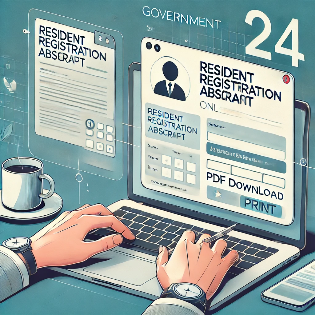 주민등록초본 인터넷발급 방법 및 절차