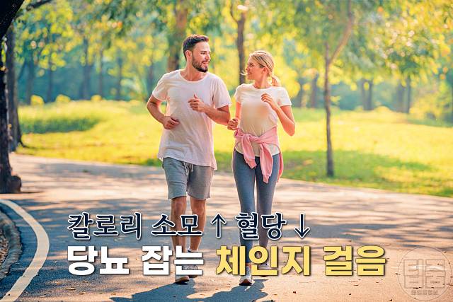 당뇨 걷기 효과 체인지걸음 당뇨에좋은운동