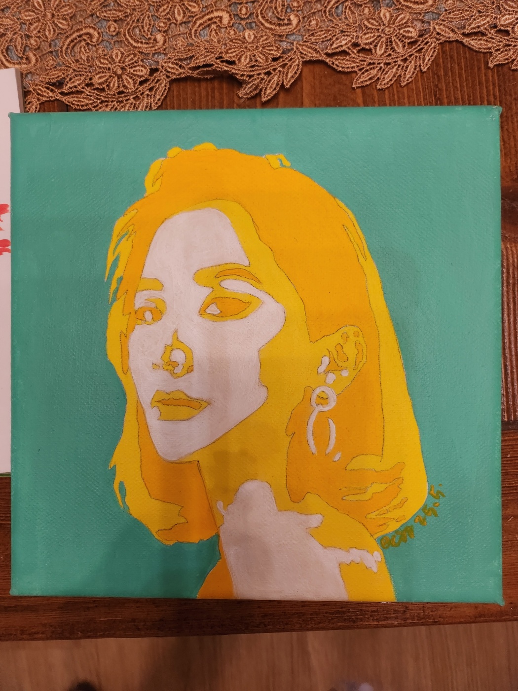 팝아트 초상화