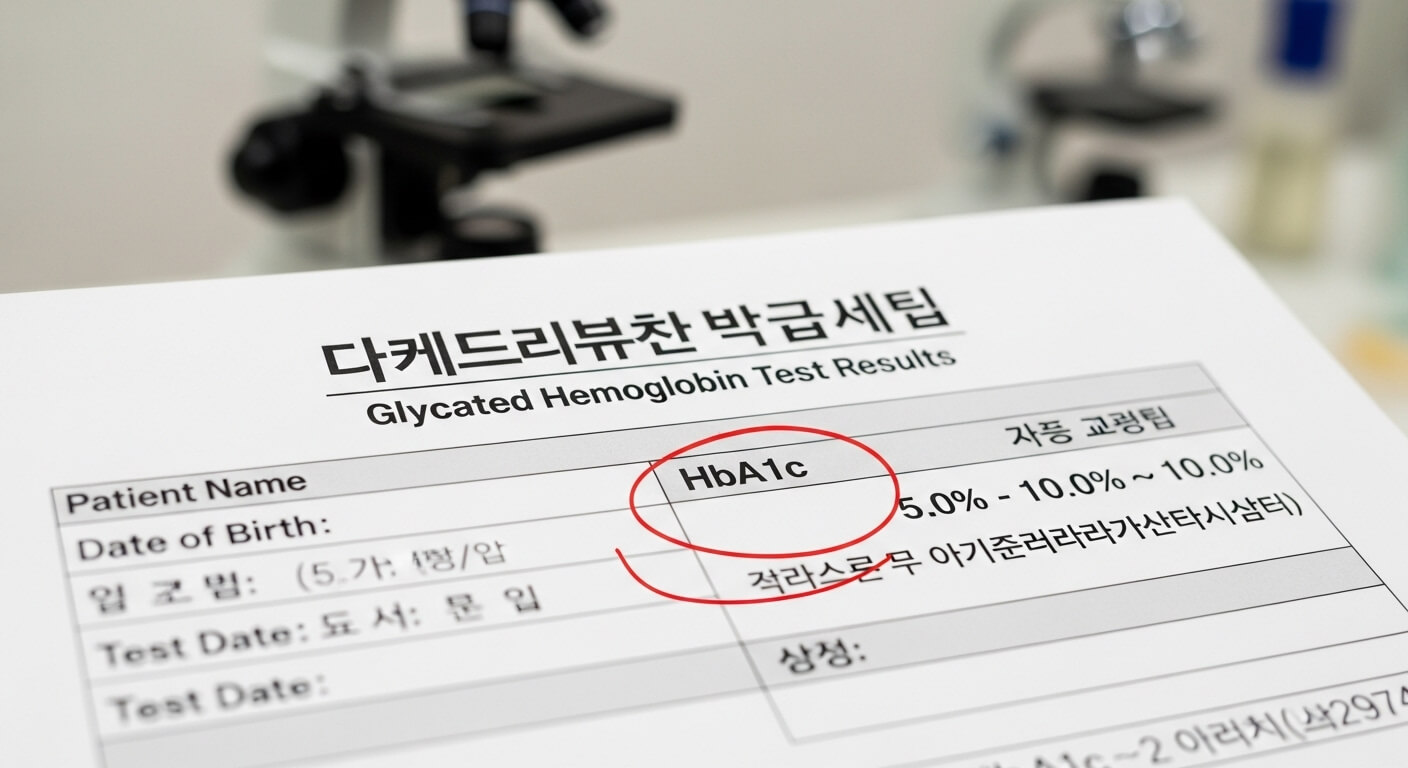 당화혈색소 정상치