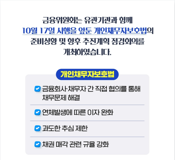 개인채무자보호법 시행