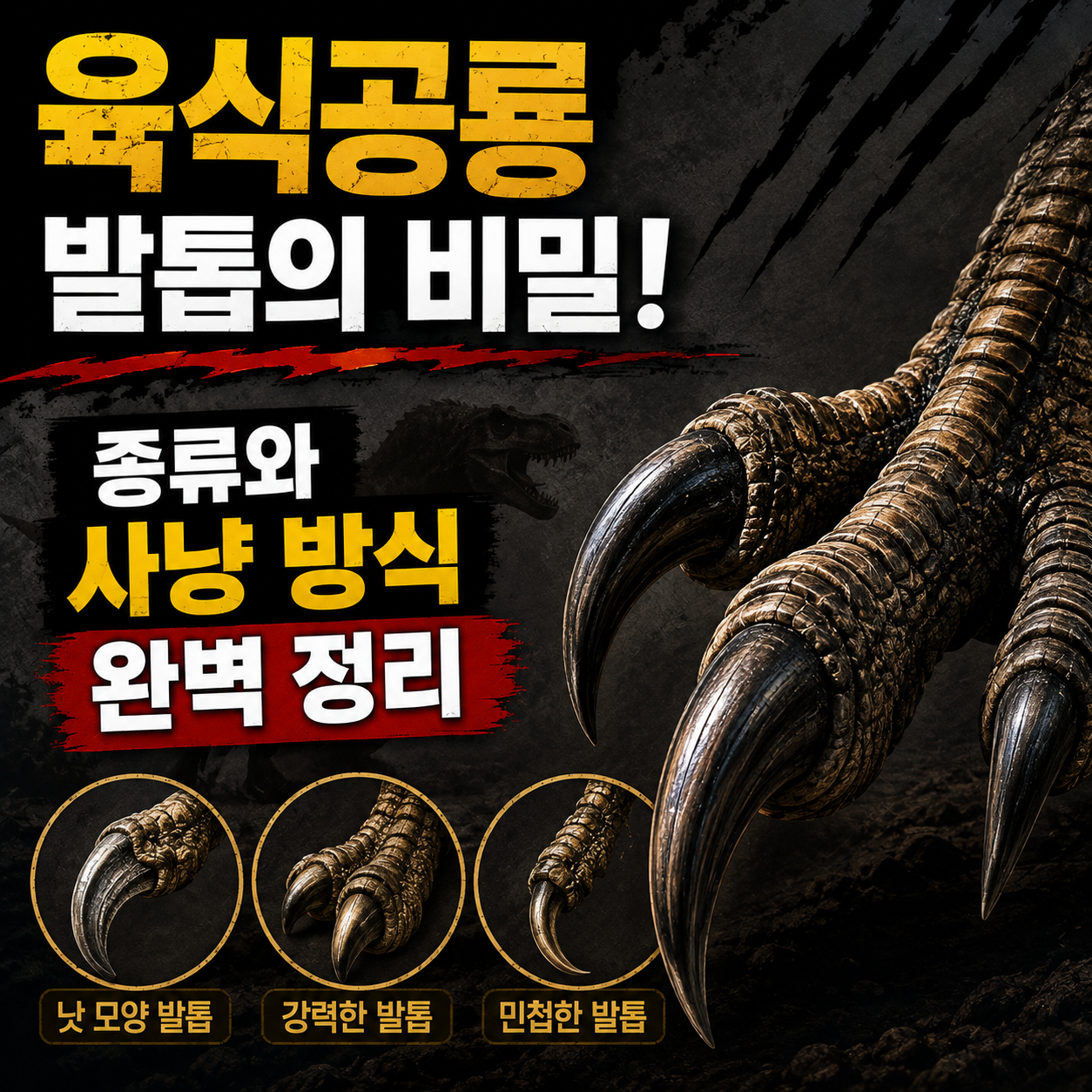 육식공룡 발톱