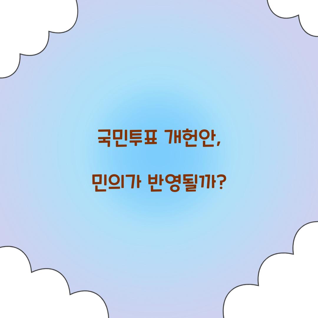국민투표 개헌안