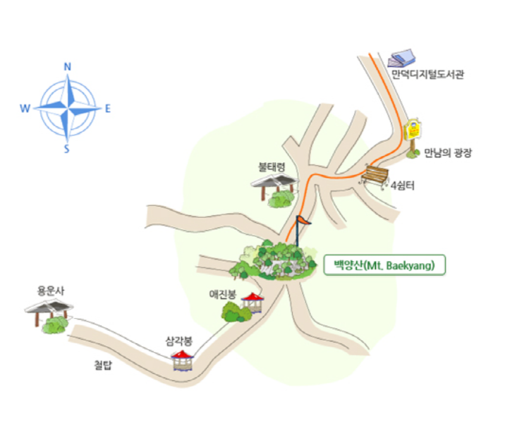 백양산 등산코스