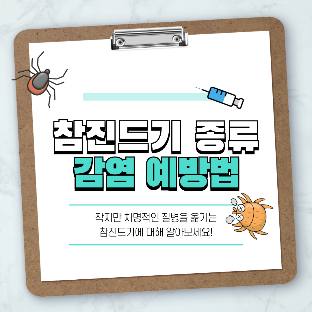 참진드기 종류와 감염 예방법