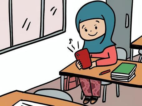 이 핸드폰은 누구의 것이에요?